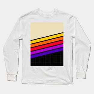 Memphis Pattern 15 / 80s Retro Long Sleeve T-Shirt